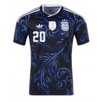 Pánský Fotbalový dres Argentina Alexis Mac Allister #20 MS 2026 Venkovní Krátký Rukáv